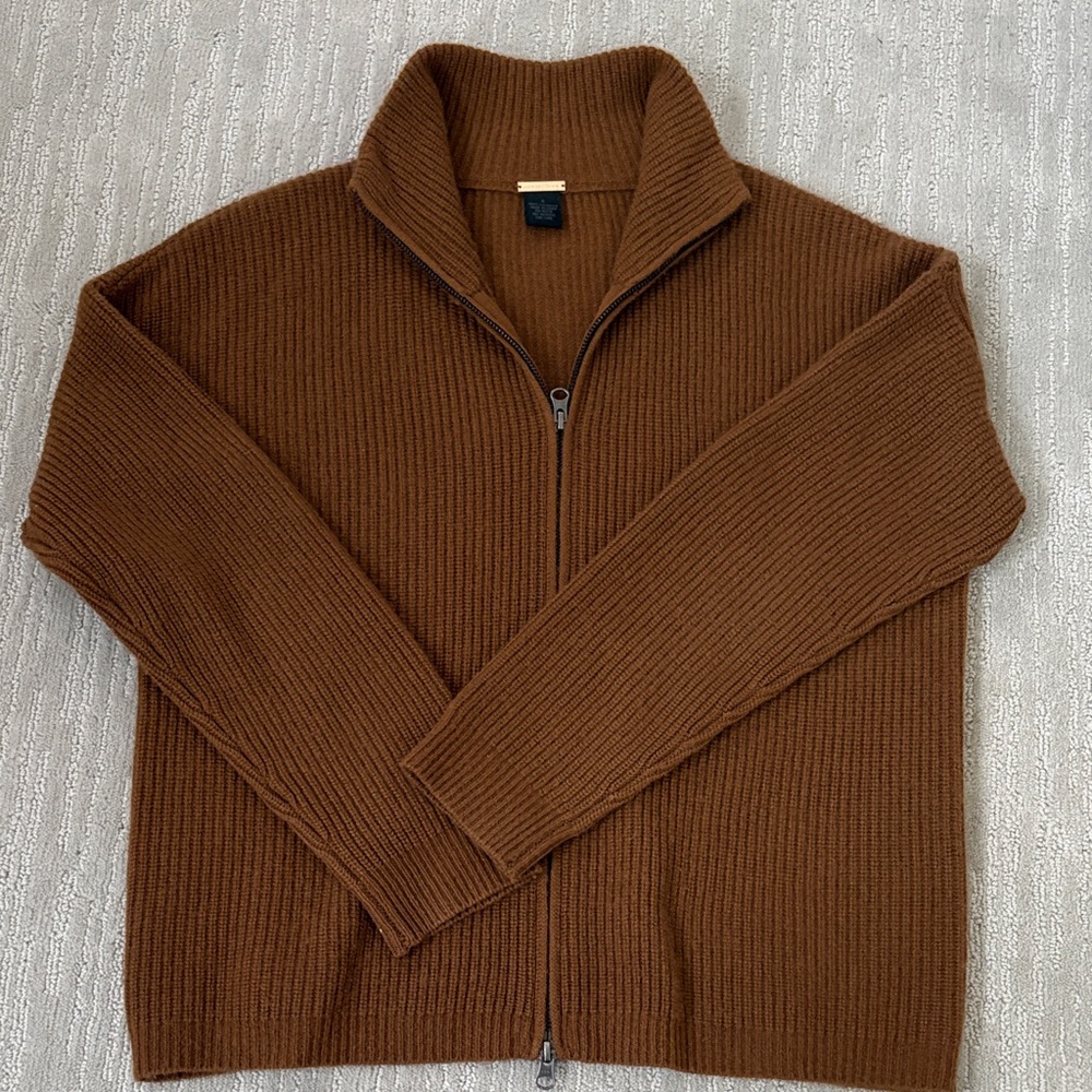 100% Cashmere Full-Zip Magaschoni Sweater